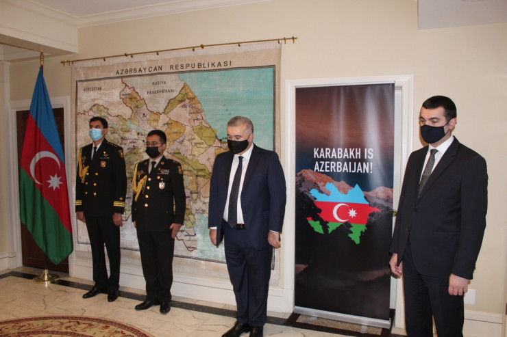 Vaşinqtonda Vətən müharibəsi şəhidləri anılıb - FOTO