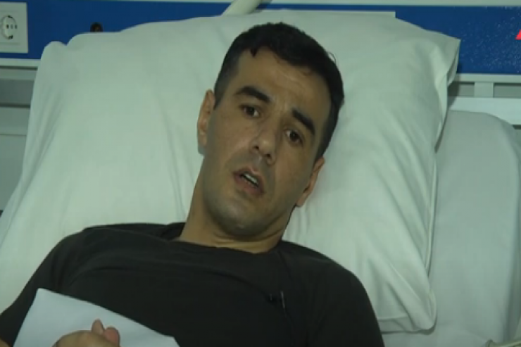 Yaralı döyüşçü Elnur Cəfərov