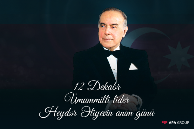 Ümummilli Lider Heydər Əliyevin anım günüdür