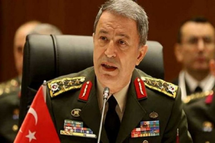 Türkiyənin milli müdafiə naziri Hulusi Akar