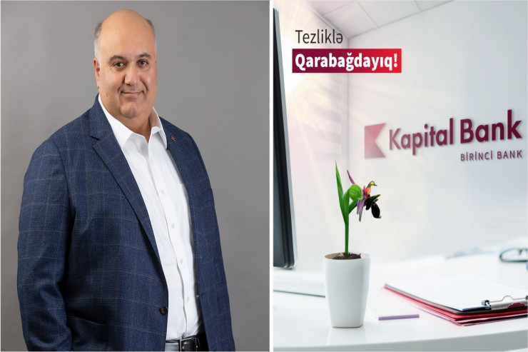 Kapital Bank-ın İdarə Heyətinin sədri, cənab Rövşən Allahverdiyev