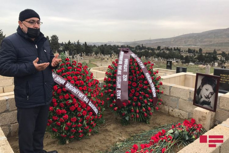 Səfurə İbrahimova dəfn edildi