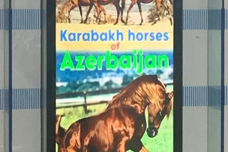 London metrosunda Azərbaycanı vəsf edən  LAYİHƏ 