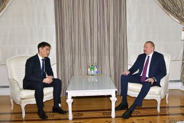 İlham Əliyev Qırğızıstanın Xarici İşlər nazirini qəbul edib - YENİLƏNİB