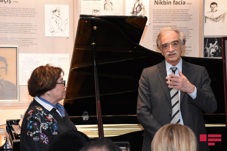 Qara Qarayevin Ev Muzeyində Polad Bülbüloğlu ilə görüş keçirildi