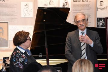 Qara Qarayevin Ev Muzeyində Polad Bülbüloğlu ilə görüş keçirildi