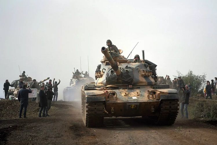 Türkiyə ordusu Suriya rejiminin 101 mövqeyini zərərsizləşdirib