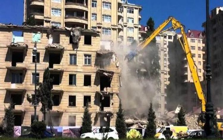 Bakıdakı bu binalar söküləcək