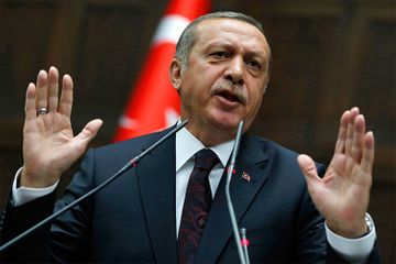 Ərdoğan Putin, Merkel və Makronla görüşəcək