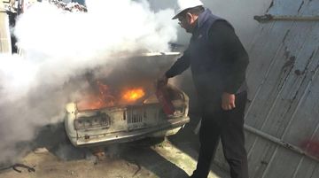 Yol polisi yanğın təhlükəsizliyi ilə bağlı sosial çarx hazırlayır