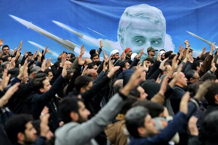 Qasım Süleymani dəfn edildi  - YENİLƏNİB