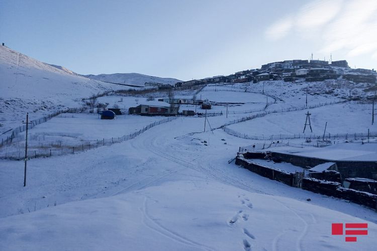 Bu rayonda temperatur mənfi 12 dərəcəyədək endi
