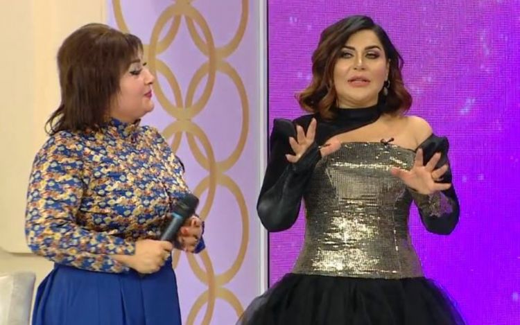 Küsülü sənətçilər efirdə barışdı - FOTO