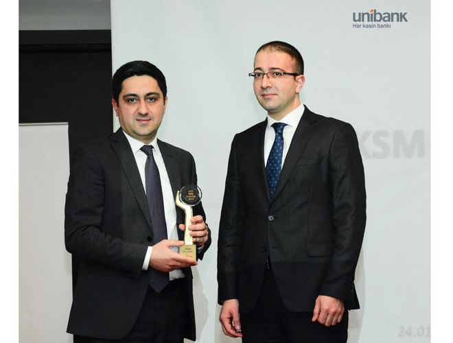 Unibank daha bir KSM mükafatı aldı