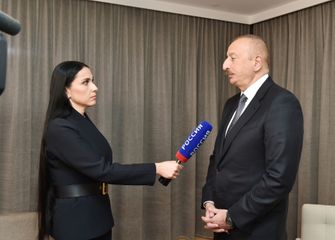 Prezident İlham Əliyev Rusiyanın “Rossiya-24” televiziya kanalına müsahibə verib