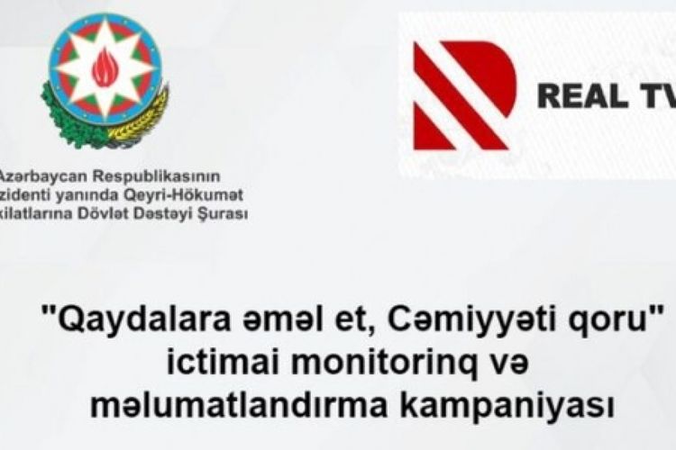 QHT Şurası Real TV ilə yenii kampaniyaya başlayır