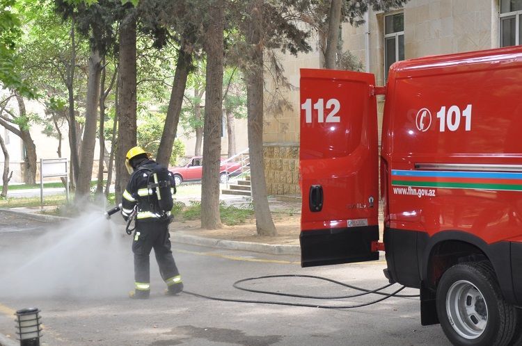 FHN dezinfeksiya işlərini davam etdirir  - VİDEO