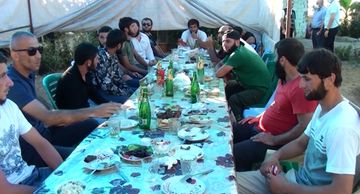 Karantində daha bir toy: 14 nəfər saxlanıldı - FOTO