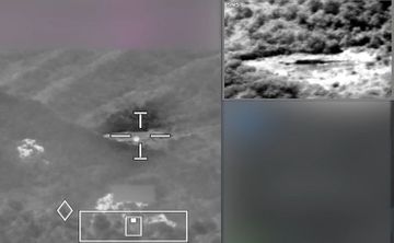 Düşmən bölmələrindən birinin səhra idarəetmə məntəqəsi məhv edilib - VİDEO