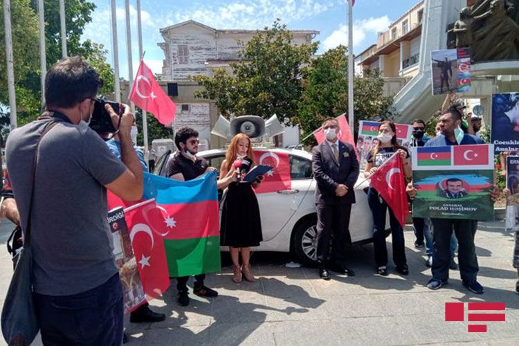 Qardaş ölkədə Azərbaycana dəstək  - FOTOLENT