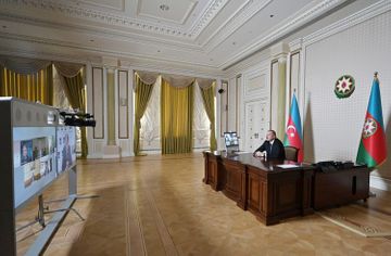 İlham Əliyevin növbəti videokonfransı