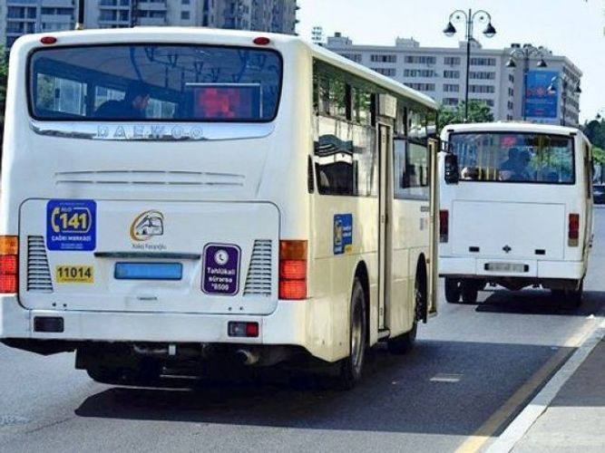 Sərt karantin günlərində 40-a yaxın avtobus işləyib - BNA