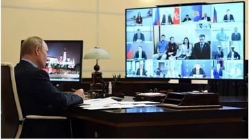Putinin gizli iş otağı - Özü göstərdi