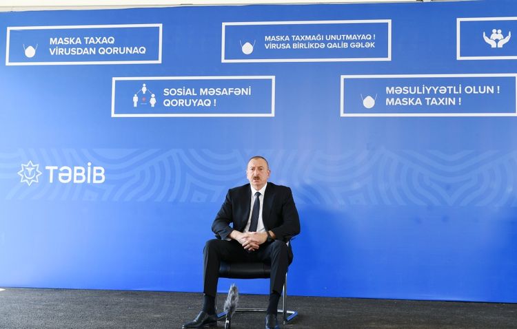 Prezident: “Həmrəylik, birlik göstəririk, məsuliyyət də göstərməliyik”