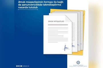 Əmək müqaviləsinin forması təkmilləşdirilir