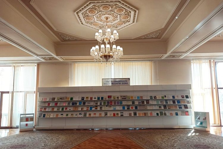 Milli Kitabxanada "1 mart - Ümumdünya Mülki Müdafiə  günü" adlı kitab sərgisi açılıb