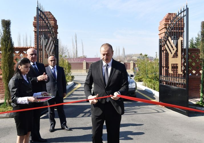 Azərbaycan Prezidenti Goranboyda - YENİLƏNİB