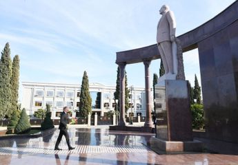  İlham Əliyev Şəmkir rayonuna gedib - YENİLƏNİB