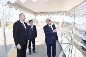 Daş Salahlı-Ürkməzli-Dəmirçilər avtomobil yolunun açılışı olub