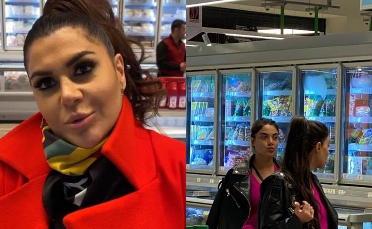 Müğənnilər gecə marketdə - Tam fərqli görüntülər