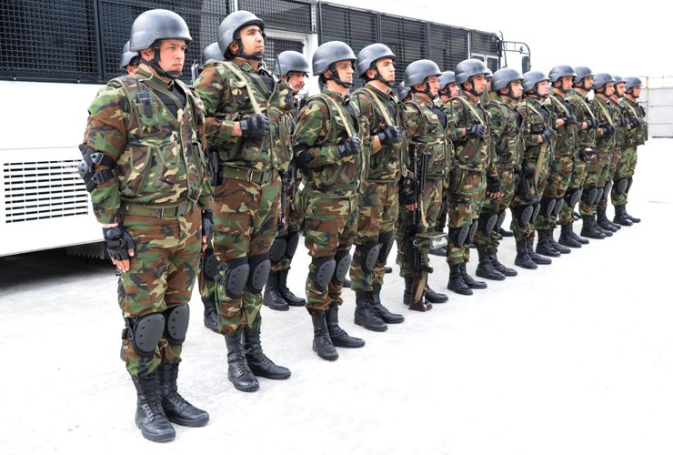 Xüsusi karantin tədbirlərinə Daxili Qoşunlar da cəlb edildi
