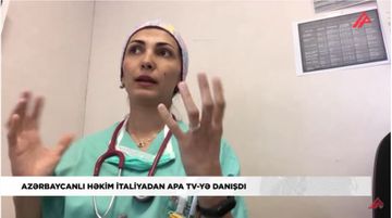 İtaliyada işləyən həkimimiz: “Ölənləri yerləşdirməyə yerlər yoxdur” - VİDEO