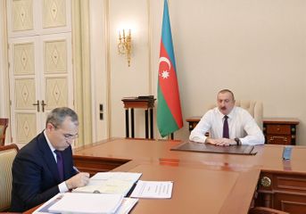 İlham Əliyev İqtisadiyyat nazirini qəbul edib - YENİLƏNİB