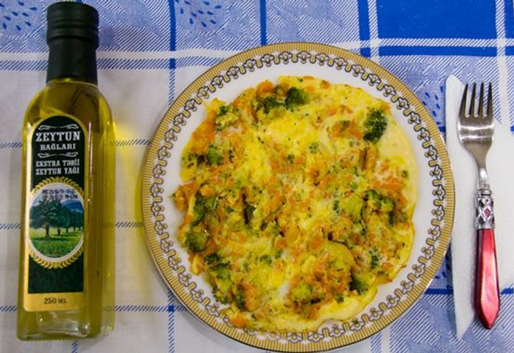 Tərəvəz omleti  (1 yaş +)