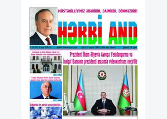 “Hərbi And” qəzeti nəşrini bərpa etdi
