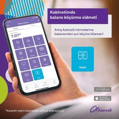 <font color=red>®</font> "Azercell" yeni balans köçürmə imkanlarını təqdim edib