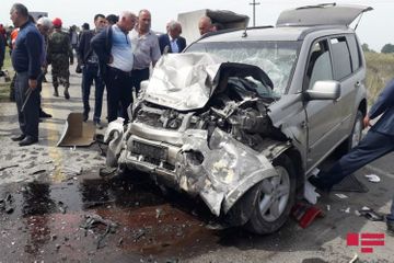 Dünən  yol qəzalarında 8 nəfər ölüb
