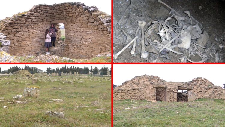 Qədim sərdabələr, torpağa basdırılmamış skeletlər – REPORTAJ