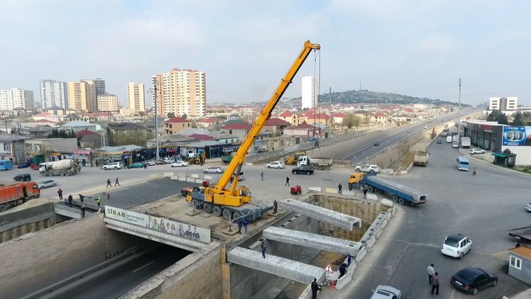 Bakının bu girişində aparılan işlər yekunlaşır - FOTO