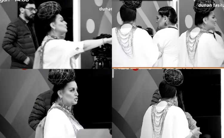 "Məni şantaj edirsən" - Elzanın görüntüləri yayıldı - VİDEO