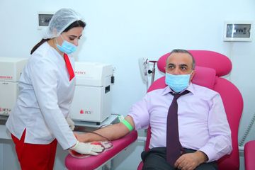 QHT Şurası qanvermə aksiyasında - FOTOLENT