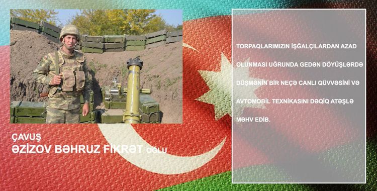 Xeyli sayda erməni öldürən hərbçimiz - VİDEO