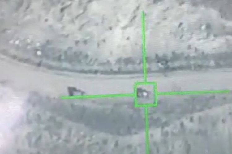 Düşmənin iki ədəd “Qrad”ı məhv edildi - VİDEO