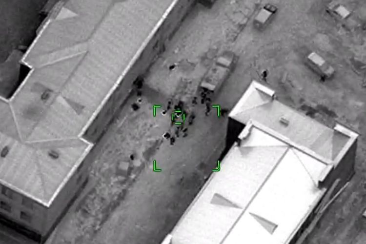 Qırmızı Bazar istiqamətində düşmənin canlı qüvvəsi məhv edildi - VİDEO