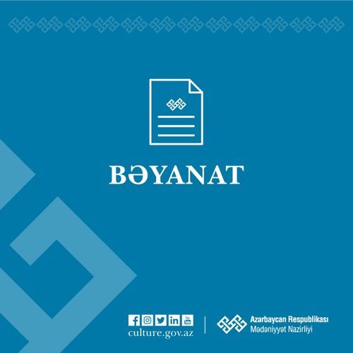 Nazirlik Qubadlıdakı məscidlə bağlı BƏYANAT VERDİ