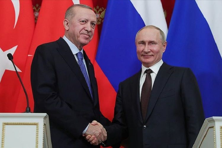 Ərdoğan Putinlə söhbətində Qarabağda atəşkəsin qorunmasında Türkiyənin rolundan danışıb